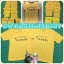 เสื้อยืด สีเหลือง สกรีนชื่อ รักในหลวง