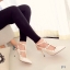 รองเท้า Valentino หนังเหลือบมุก (สีทอง)