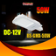 50W LED ไฟถนน สำหรับ โซลาร์เซลล์ DC 12V