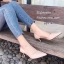 รองเท้าคัทชูเว้าข้าง (สีชมพู)