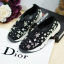รองเท้า Dior Fusion Sneakers ลายคริสตัล (สีชมพู)