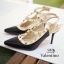 รองเท้า Valentino Ankle Straps (สีแดงสด)