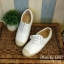 พร้อมส่ง : รองเท้าผ้าใบสไตล์วินเทจสีขาว (ใส่ได้2แบบ)