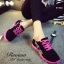 พร้อมส่ง : รองเท้าผ้าใบ Sport สกีนลาย (สีดำ)