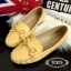 พร้อมส่ง : รองเท้า Style Tod's ประดับโบว์(สีครีม)