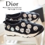 พร้อมส่ง : รองเท้า Dior Fusion Sneakers สีดำดอกเงิน (งานAAA)