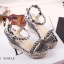 พร้อมส่ง : รองเท้า Christian Louboutin (ลายงู)