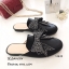 รองเท้าทรง Slipper แต่งโบว์