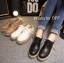 พร้อมส่ง : รองเท้า Oxford เสริมส้น (สีดำ)