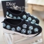 รองเท้า Dior Fusion Sneakers (สีดำดอกฟ้า)