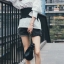 รองเท้าหัวแหลมกลิตเตอร์ (สีเงิน)