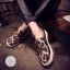 พร้อมส่ง : รองเท้าทรง Vas Style ลายเสือดาว
