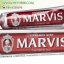 ยาสีฟันMarvis Toothpaste สูตร cinnamon mint 75ml.
