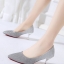 รองเท้าคัทชูกลิตเตอร์เนื้อทราย (สีชมพู)