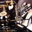 รองเท้าส้นเข็มสไตล์ Jimmy Choo (สีขาว)