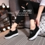พร้อมส่ง : รองเท้าผ้าใบเสริมส้นสไตล์เกาหลี (สีดำ)