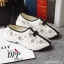 รองเท้า Dior Fusion Sneakers ลายคริสตัล (สีขาว)