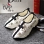 รองเท้า Dior Fusion Sneakers ลายคริสตัล (สีขาว)