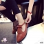 พร้อมส่ง : รองเท้าหนังทรง Oxford (สีน้ำตาล)