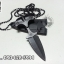 มีดชก Small Straight Knife เป็นสร้อยห้อยคอ