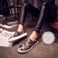 พร้อมส่ง : รองเท้าทรง Vas Style ลายเสือดาว