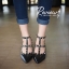 รองเท้า Valentino Heels 2.5 นิ้ว (สีครีม)