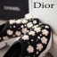 รองเท้า Dior Fusion Sneakers ลายดอกไม้ (สีขาว)