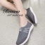 รองเท้าผ้าใบ M (สีเลือดหมู)