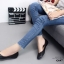 รองเท้าคัทชูส้นแบน Style Zara (สีดำ)