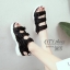 รองเท้าแตะ Style Fila disruptor sandal (สีดำ)