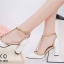 รองเท้าคัทชู Style Valentino T-Strap (สีชมพู)