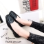 รองเท้า Loafer Style Bao Bao (สีเงิน)