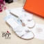 รองเท้าแตะ Style Hermes (สีครีม)