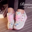 พร้อมส่ง : รองเท้า New Balance ลายดอกพาสเทล (สีชมพู)