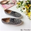 พร้อมส่ง : รองเท้าผ้าใบลายชิโนริ สไตล์เกาหลี