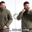 เสื้อ Jacket Tactical สีเขียวทหาร