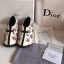 พร้อมส่ง : รองเท้าผ้าใบ Dior Fusion Sneakers (สีขาวดอกชมพู)