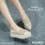 พร้อมส่ง : รองเท้าผ้าใบส้นปอ MIUMIU