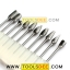 ดอกเจียรคาร์ไบด์ แกน 2.3 mm หัวเจียร ขนาด 6 มิล Single Cut