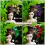 เครื่องประดับผมใบไม้ไหวแบบ2 (มี 8 สี)