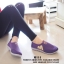 พร้อมส่ง : รองเท้าสไตล์แอโรบิค (สีม่วง)