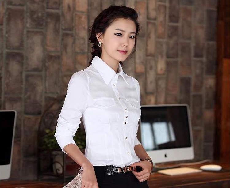 เสื้อทำงาน เสื้อเชิ้ตทำงาน เสื้อเชิ้ตทำงานผู้หญิง
