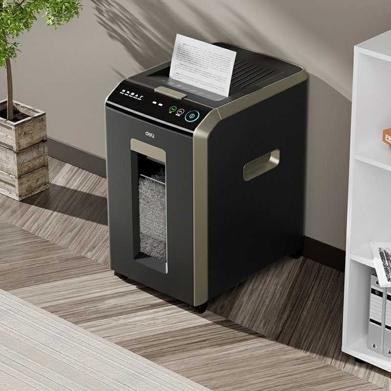 ขายถูก Deli T089 เครื่องทำลายเอกสารAUTO ความจุ 30 ลิตร ตัดละเอียด 12 แผ่น ประกันศูนย์ 1ปี